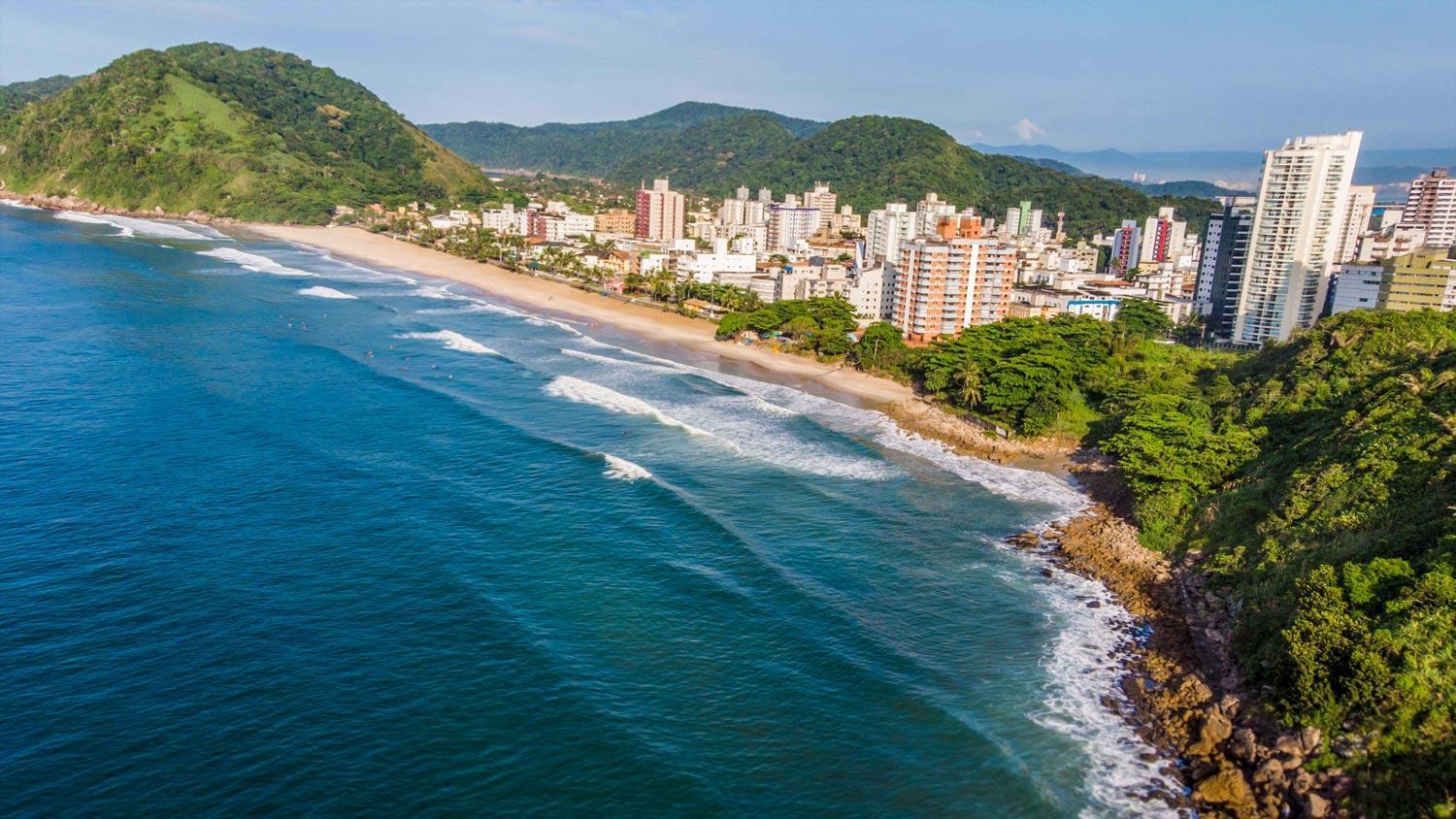 Apartamento Asturias Guarujá Esterno foto